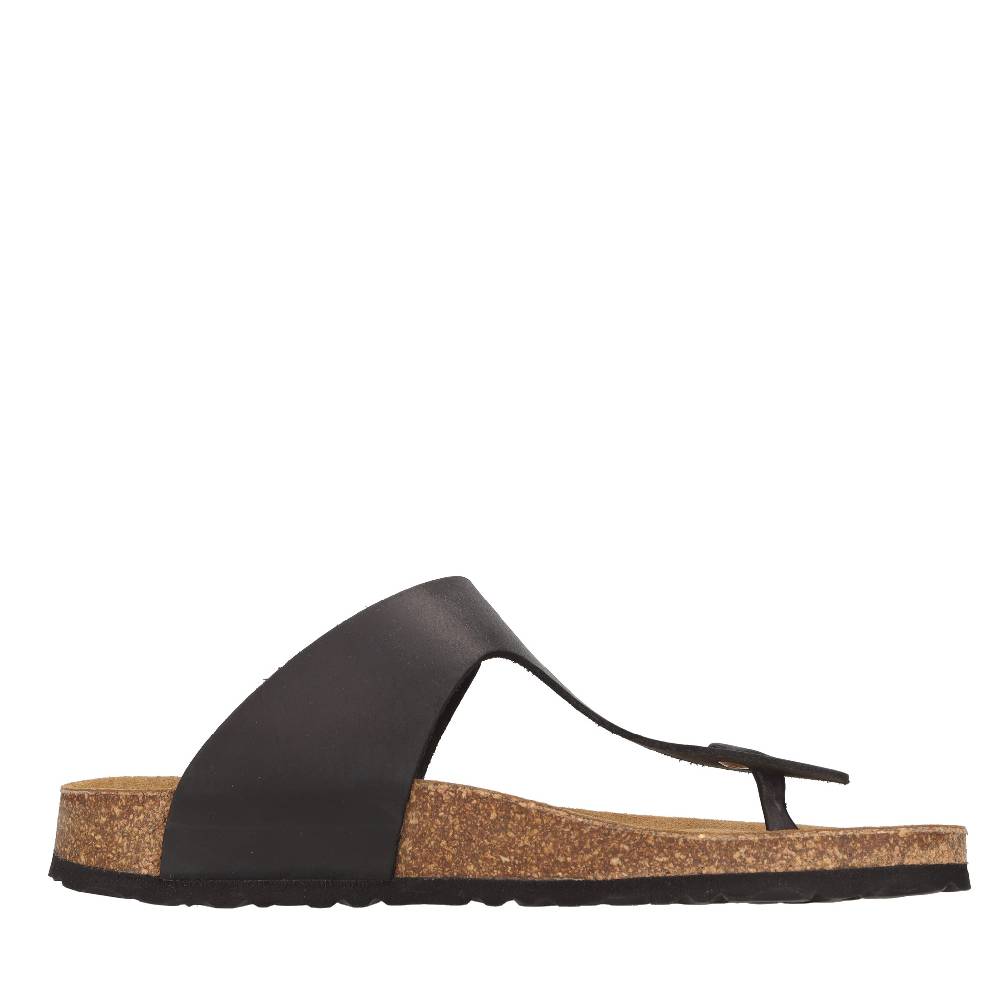 CUBANAS Mules infradito in pelle Offerte esclusive