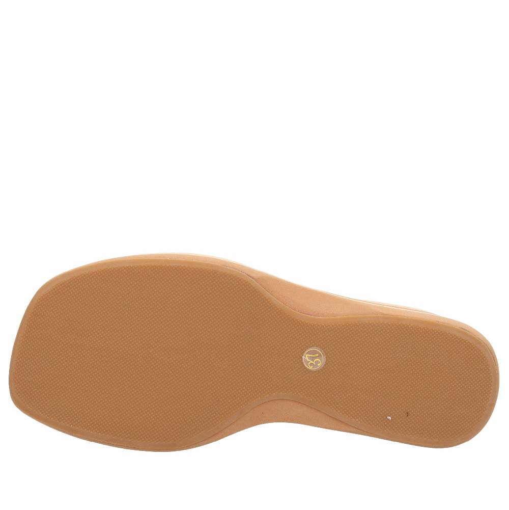 EMANUELLE VEE Mules Zeppa in pelle Latest stili