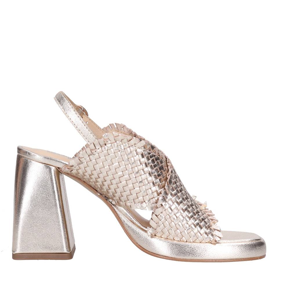 EMANUELLE VEE Sandali in pelle Fino al 60% di sconto