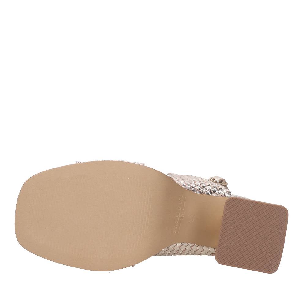 EMANUELLE VEE Sandali in pelle Fino al 60% di sconto