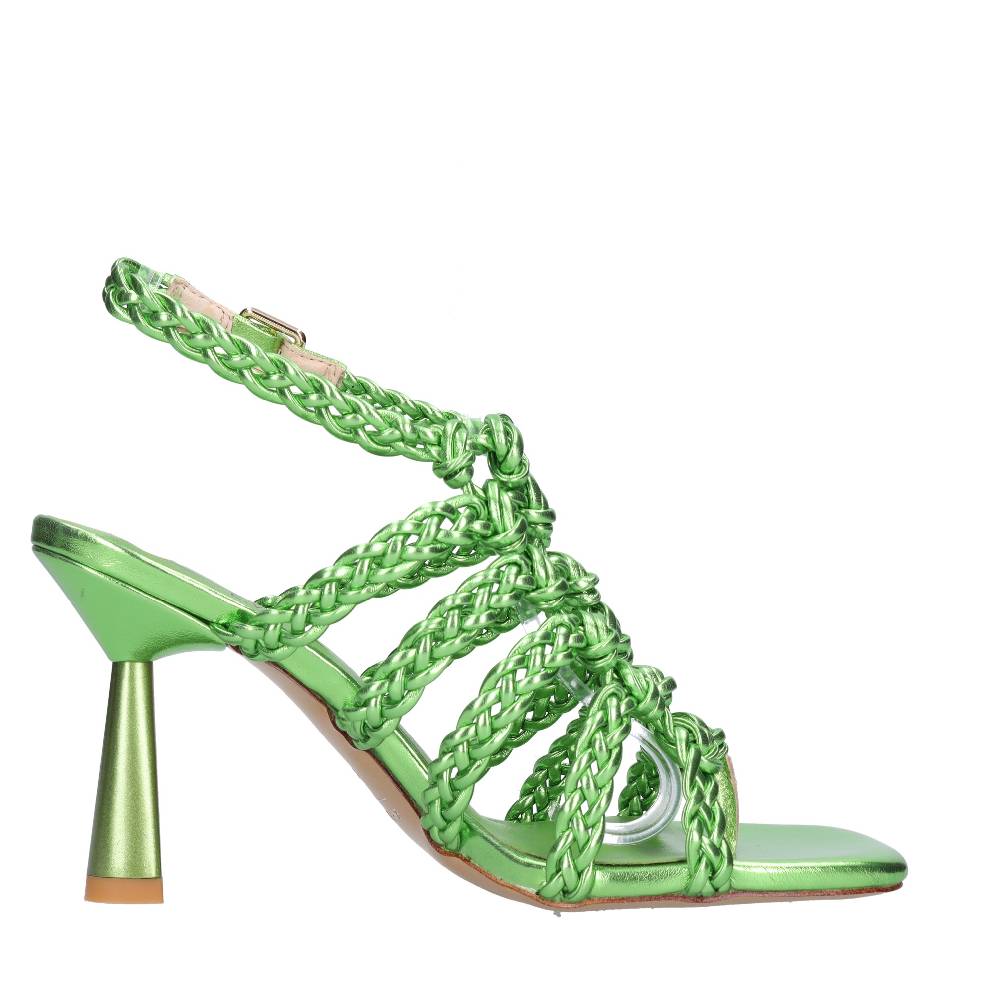 EMANUELLE VEE Sandali infradito in pelle ed ecopelle Duty-free