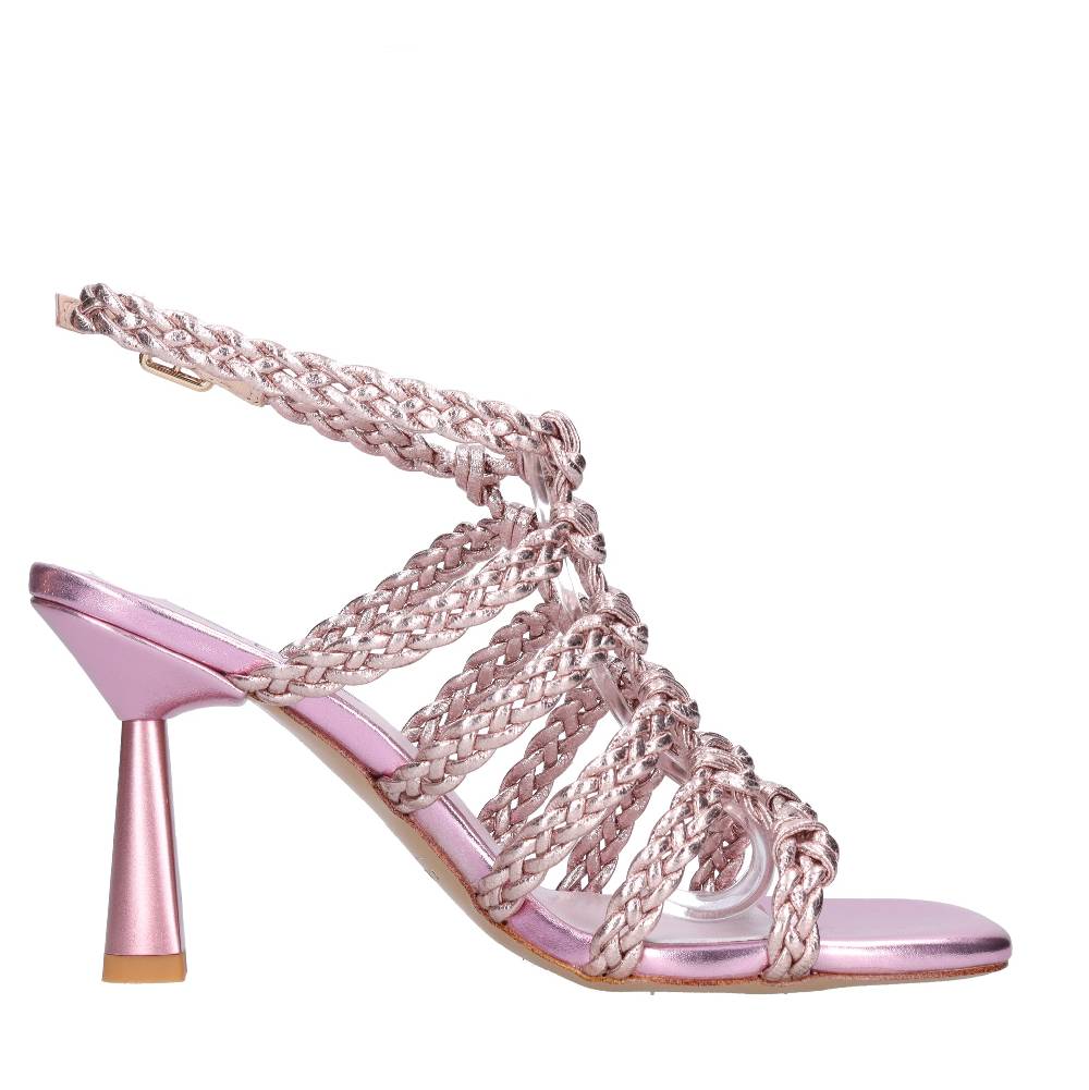EMANUELLE VEE Sandali infradito in pelle ed ecopelle 50% di sconto per tempo limitato