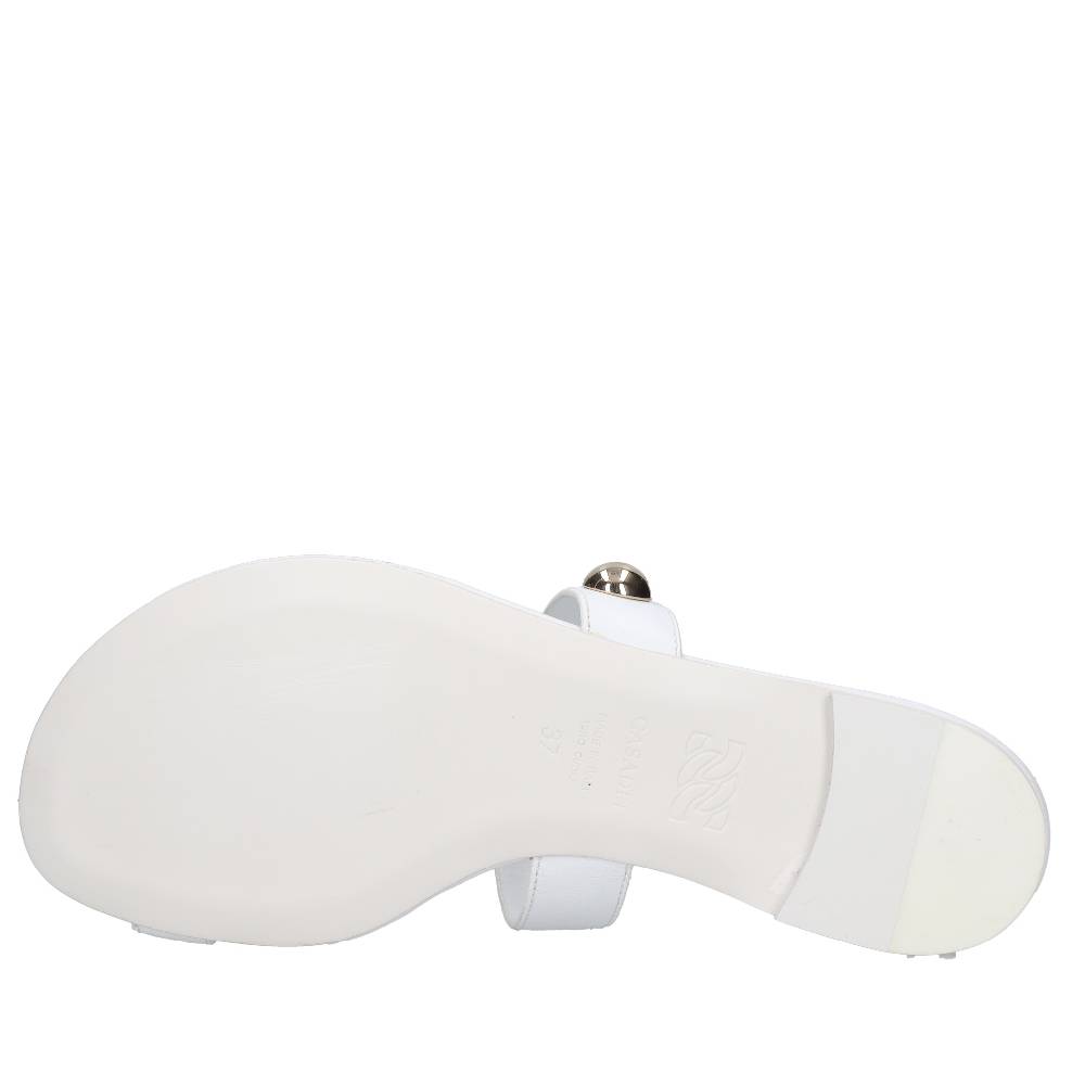 CASADEI Mules infradito in pelle Promozione
