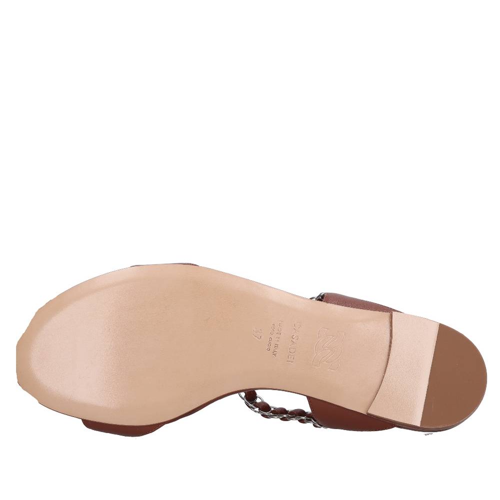 CASADEI Mules in pelle Pezzi Unici