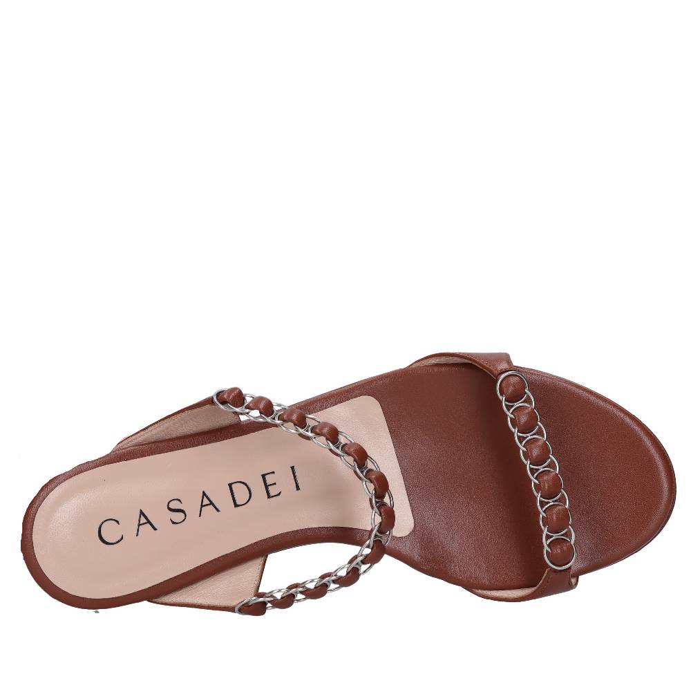 CASADEI Mules in pelle Pezzi Unici