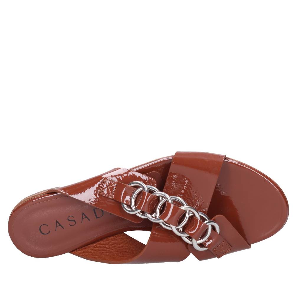CASADEI Mules in vernice Shopping Online