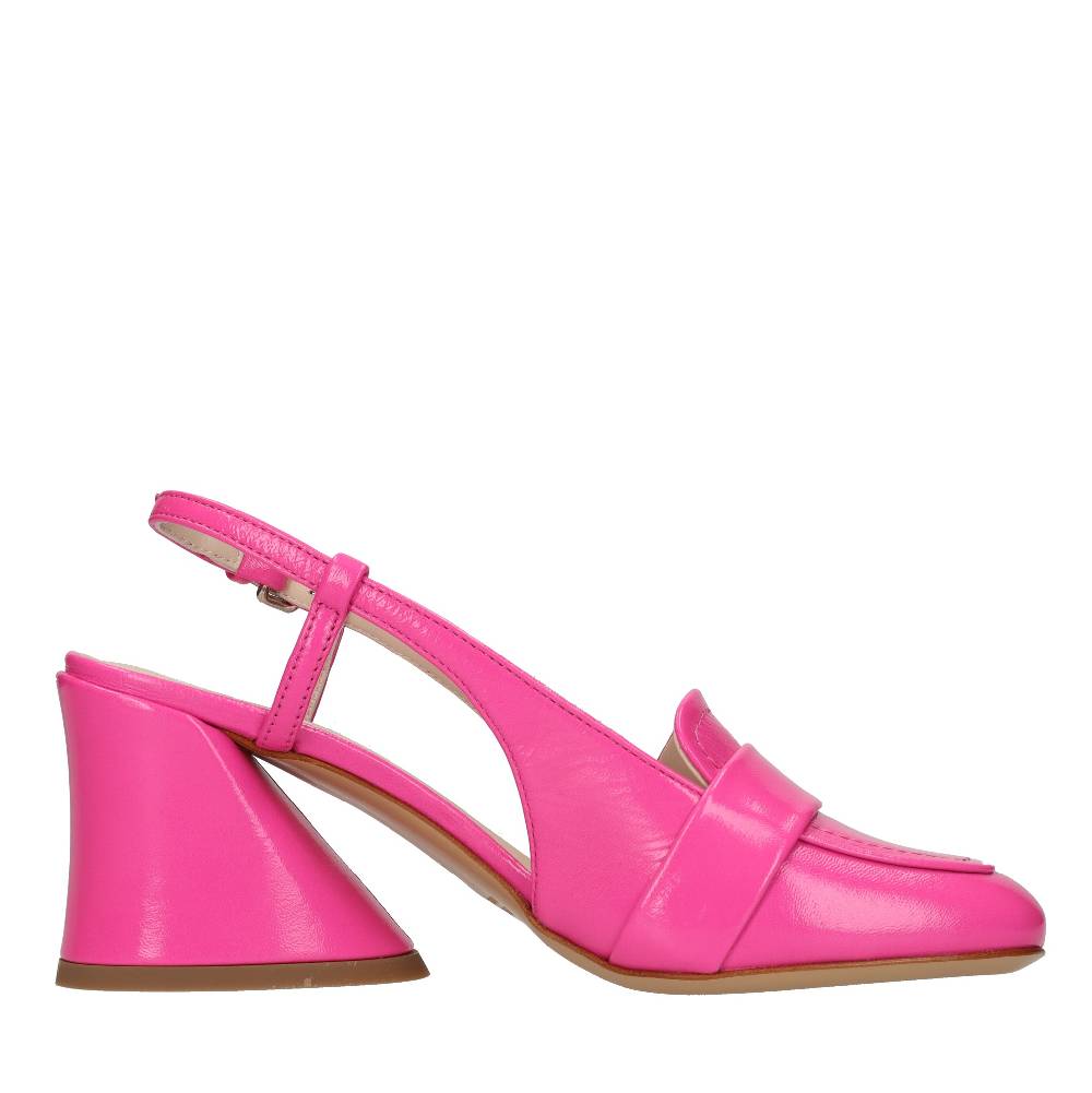 STRATEGIA Décolleté Slingback in pelle Offerte
