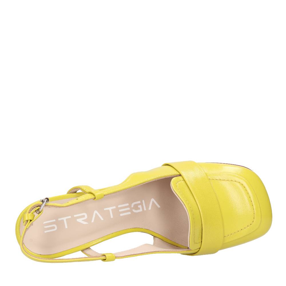 STRATEGIA Décolleté Slingback in pelle Vendita Economica