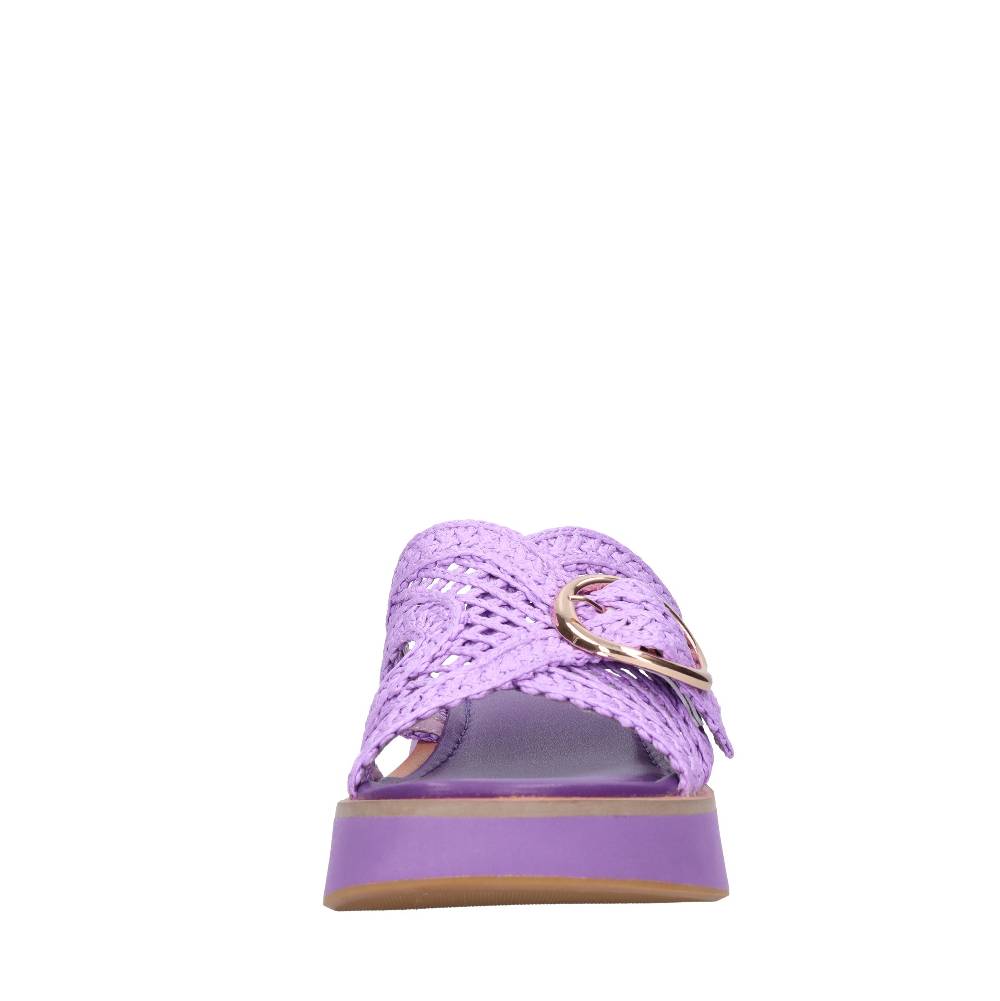 EMANUELLE VEE Mules in tessuto Negozio
