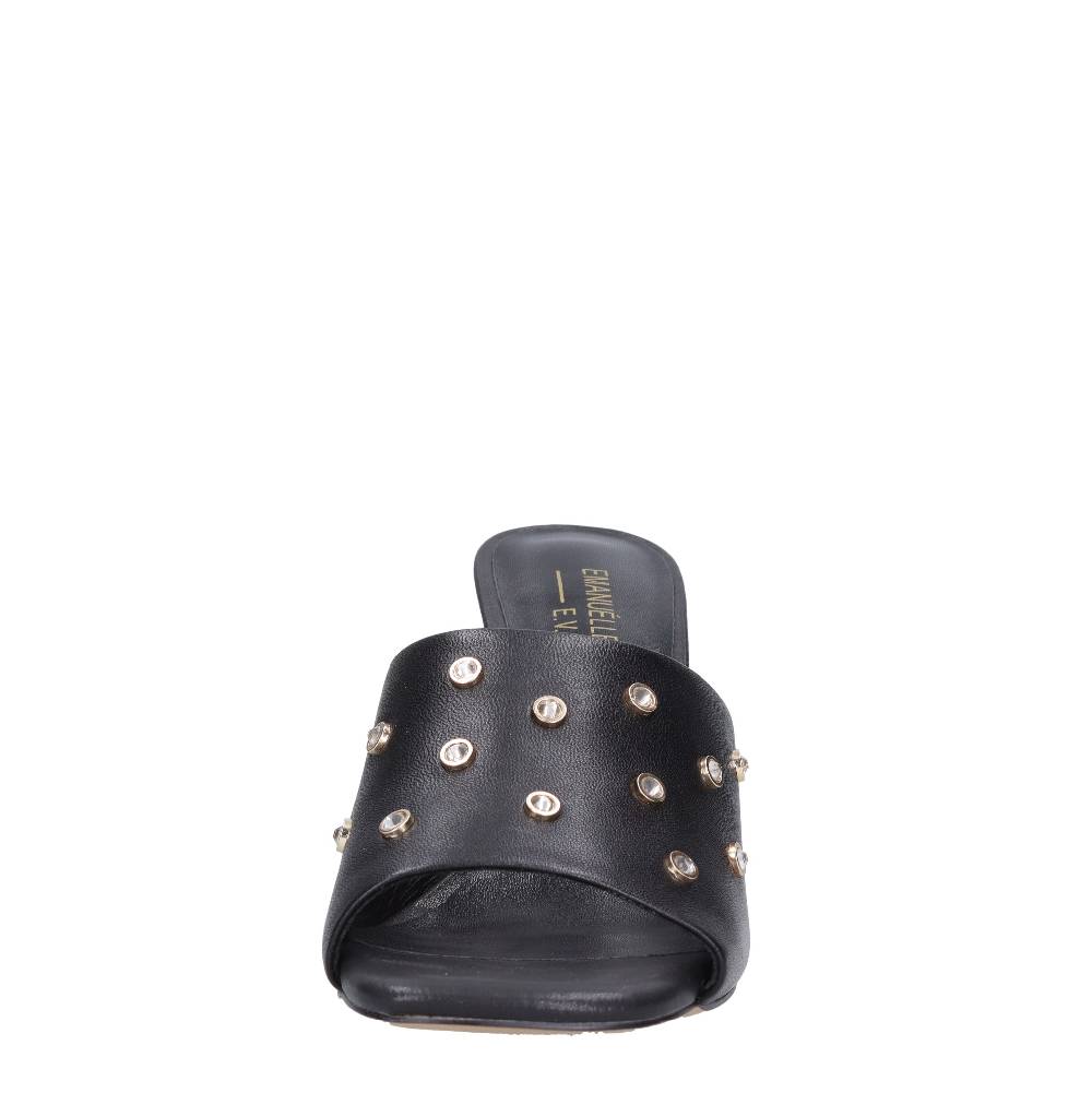EMANUELLE VEE Mules in pelle Sconto di tempo limitato