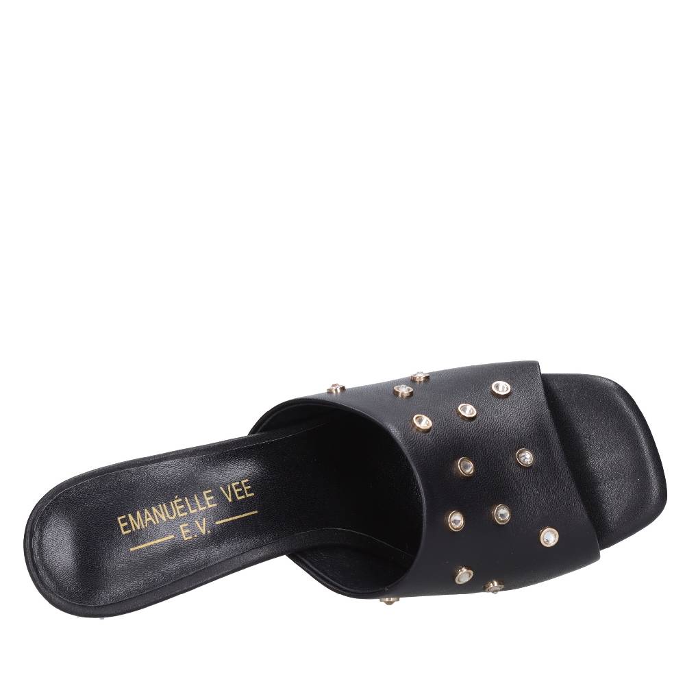 EMANUELLE VEE Mules in pelle Sconto di tempo limitato