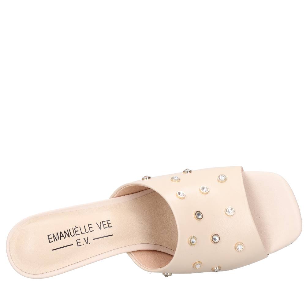 EMANUELLE VEE Mules in pelle Negozio online di fabbrica
