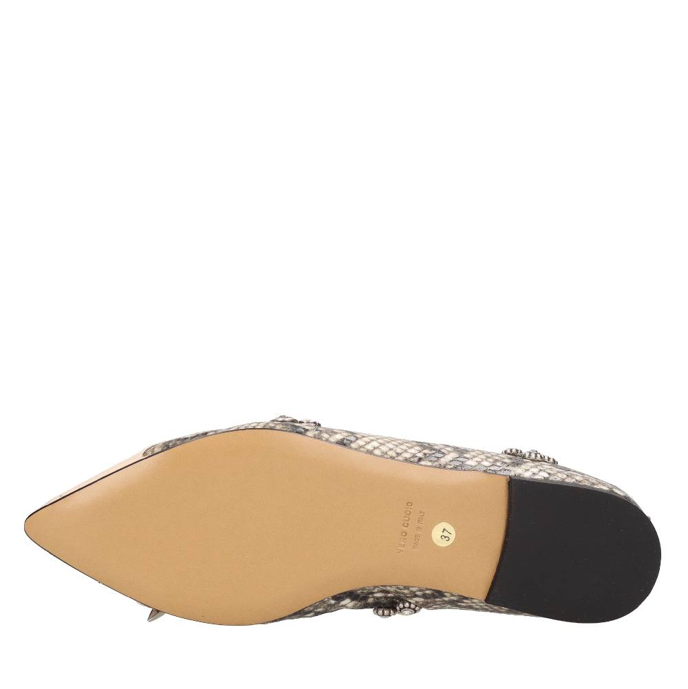 UNCONVENTIONAL ROYAL Ballerine in pelle Latest fashion