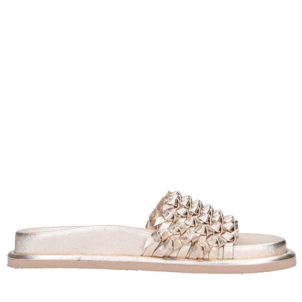 EMANUELLE VEE Mules in pelle Promozione temporanea
