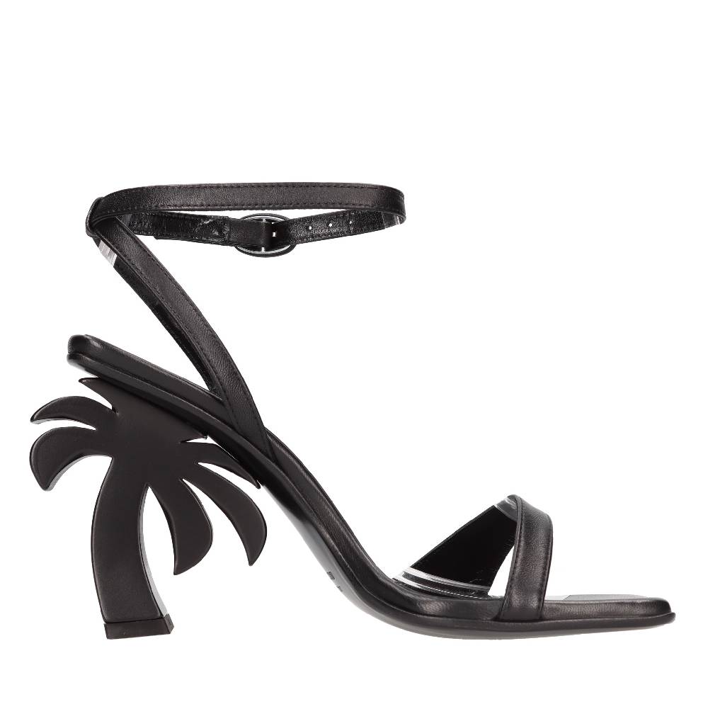 PALM ANGELS Sandali in pelle Black Friday Prezzi