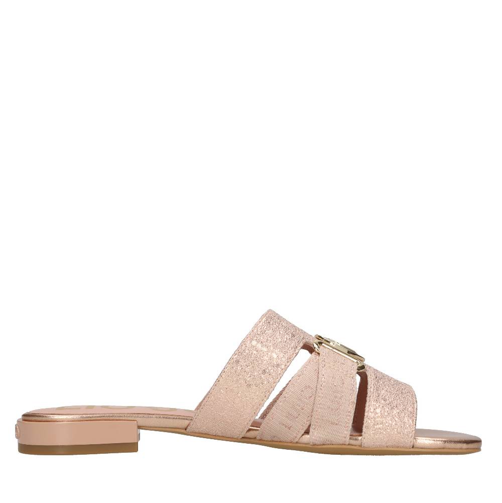 LIU JO Mules in tessuto ed ecopelle Italia