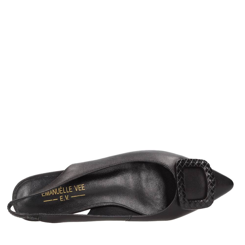 EMANUELLE VEE Ballerine in pelle Qualità