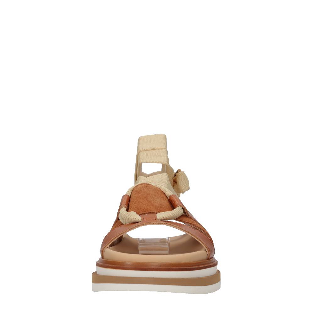 HOGAN Sandali flat in pelle Negozi Online