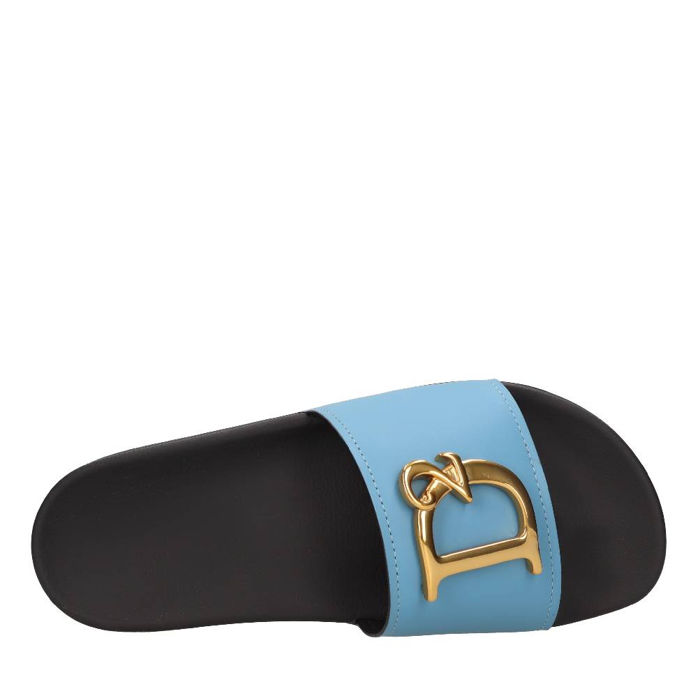 DSQUARED2 Mules in gomma e pelle Affare Del Giorno
