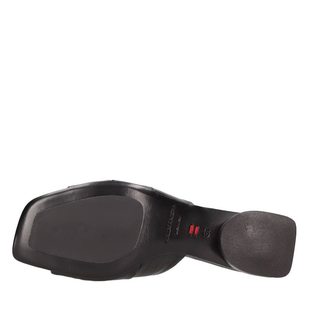 HALMANERA Mules in pelle Offerta