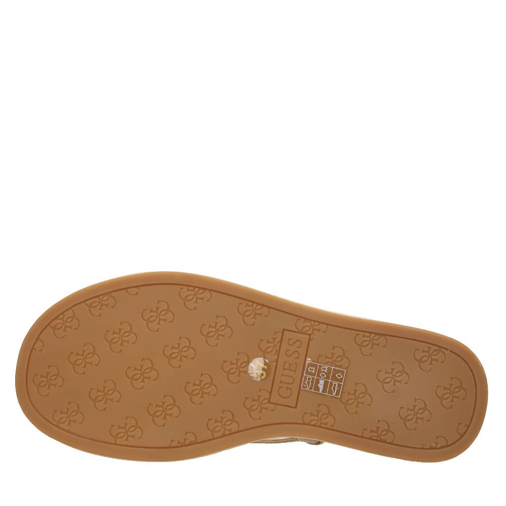GUESS Sandali con zeppa in pelle Hotsell