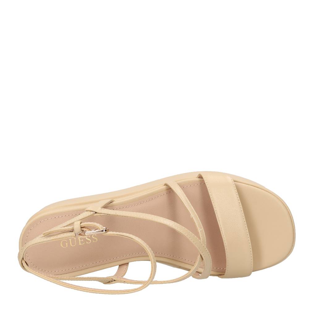 GUESS Sandali con zeppa in pelle Hotsell