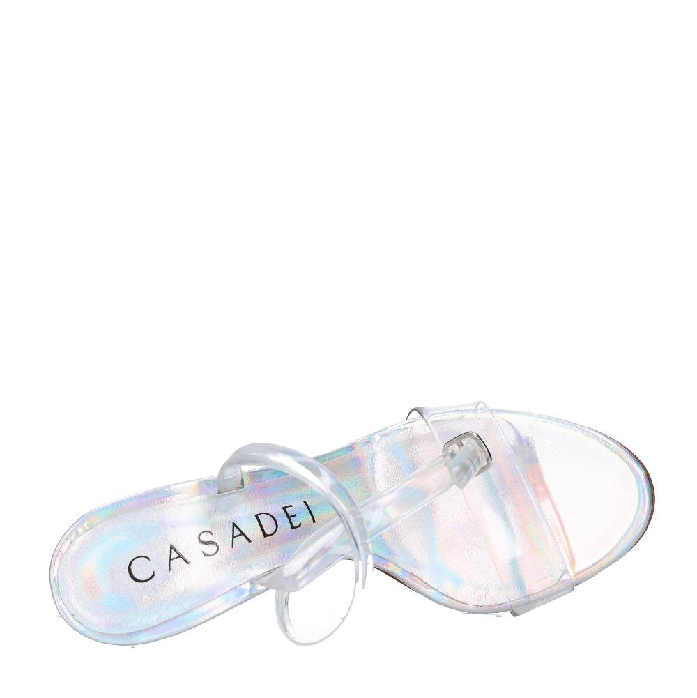 CASADEI Sandali Blade in plexiglass Officina