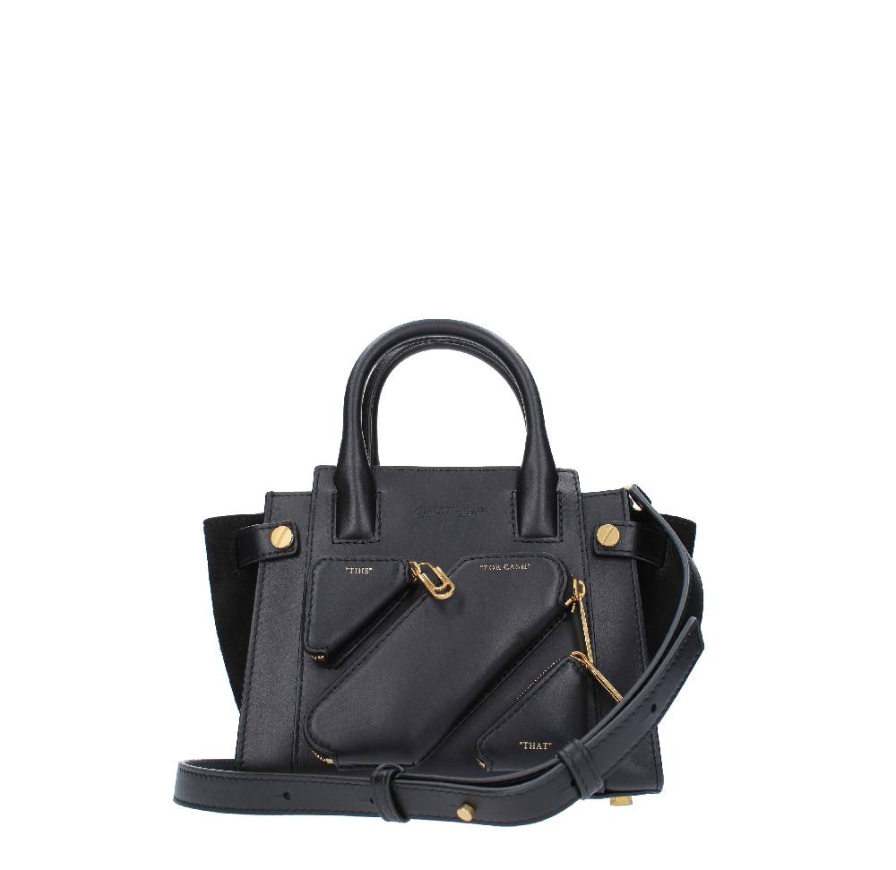OFF-WHITE Borsa Tote City in pelle Promozione