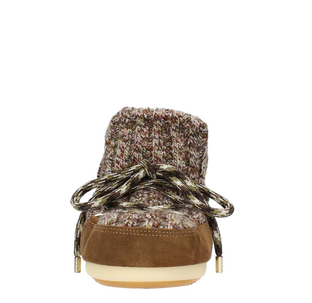 MOON BOOT Stivaletti da neve modello PUMPS WOOL MOON BOOT in camoscio e tessuto Soddisfazione Garantita