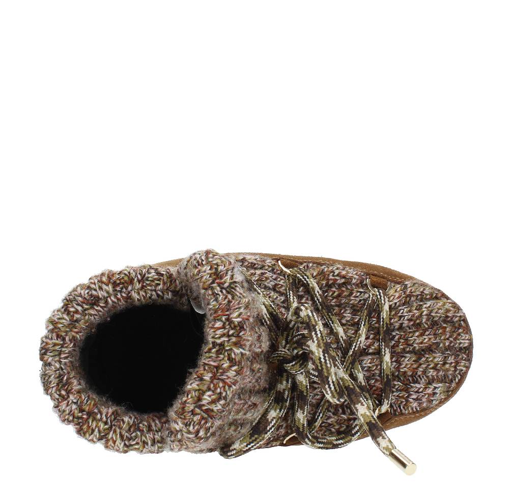 MOON BOOT Stivaletti da neve modello PUMPS WOOL MOON BOOT in camoscio e tessuto Soddisfazione Garantita
