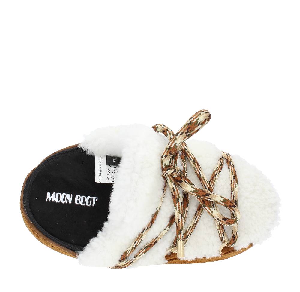 MOON BOOT Mules modello 14601100 in camoscio e pelliccia Negozi Online