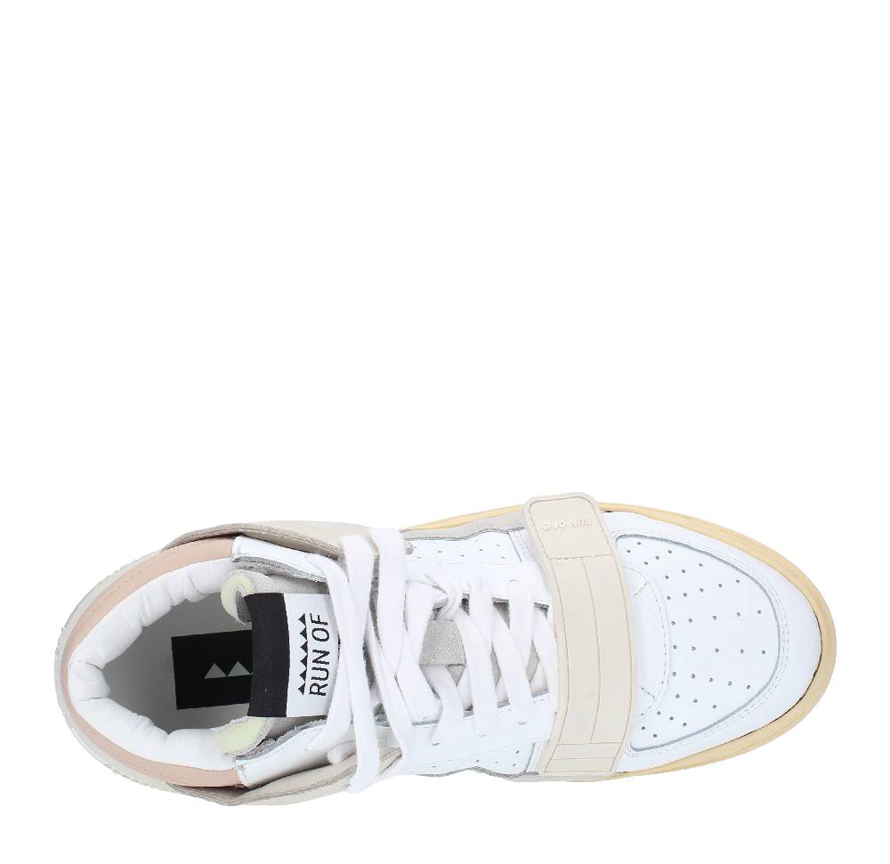 RUN OF Sneakers modello MID COMBI-CP RUN OF in pelle camoscio Affare Del Giorno