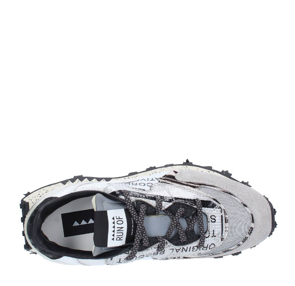 RUN OF Sneakers modello SHUTTLE RUN OF in pelle camoscio e tessuto Prezzo Ridotto