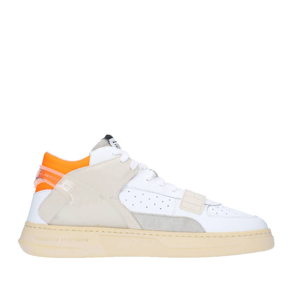 RUN OF Sneakers modello MID COMBI-AF RUN OF in pelle camoscio e tessuto Offerta