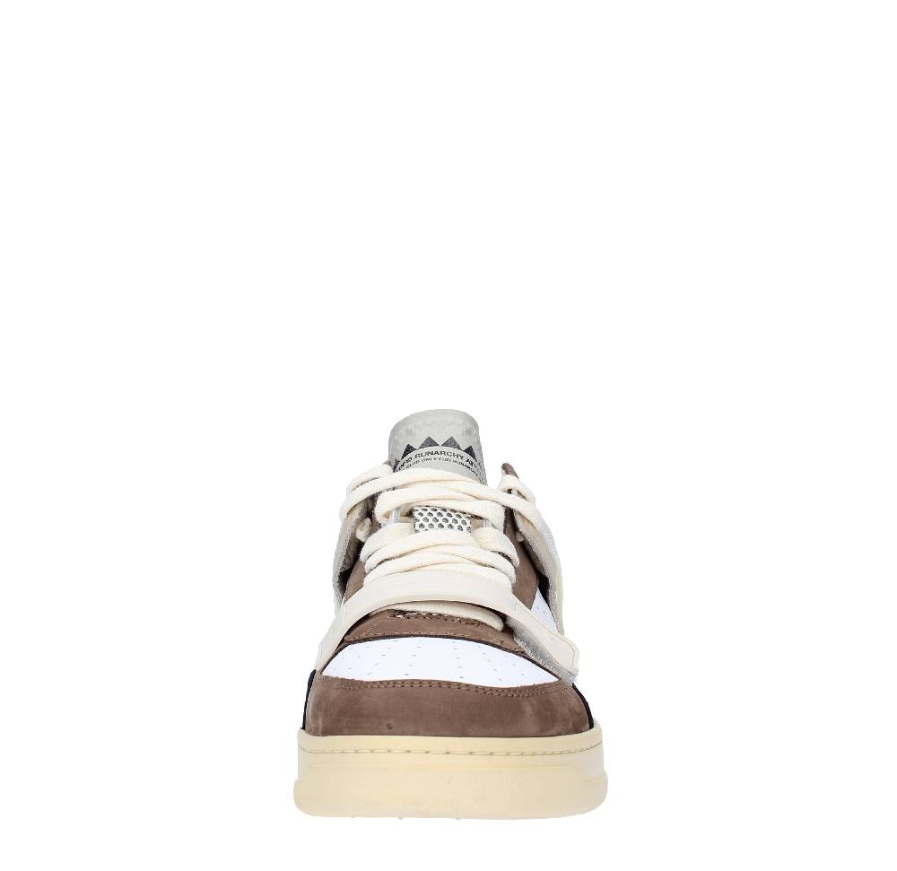 RUN OF Sneakers modello ERRANT MID RUN OF in pelle camoscio e tessuto Outlet