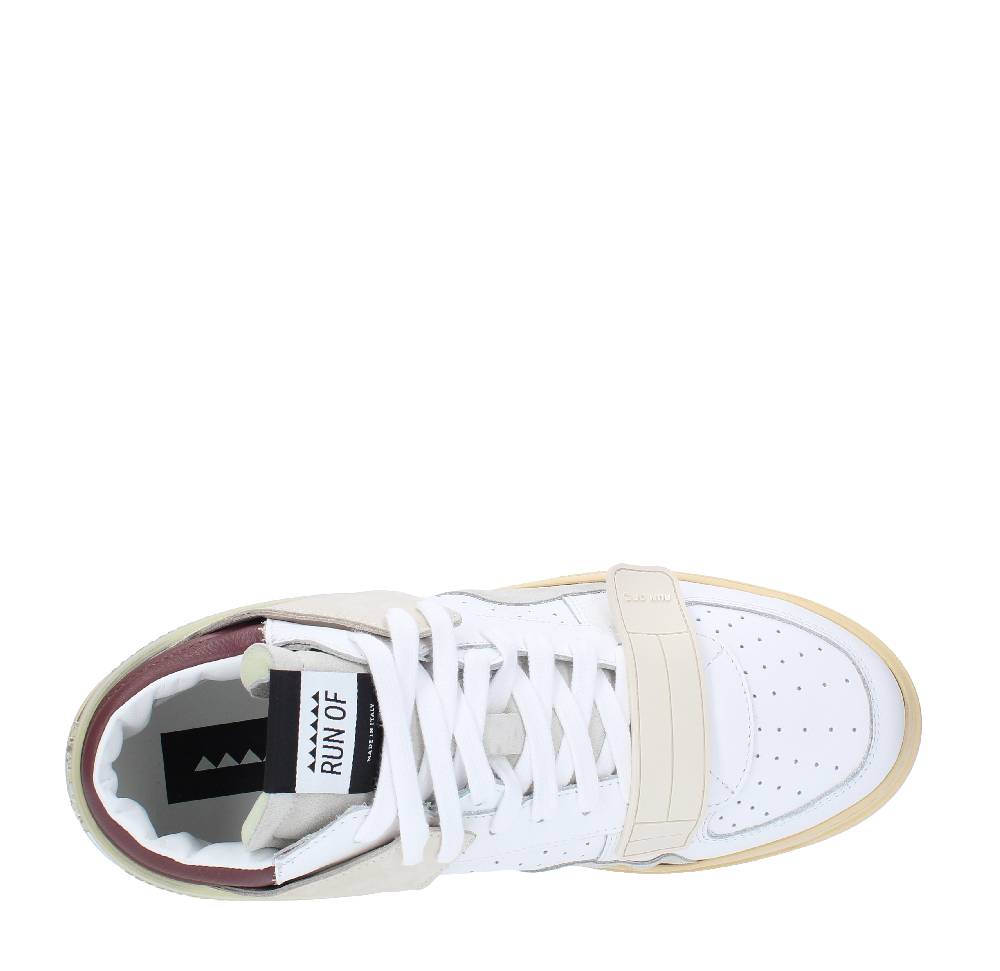 RUN OF Sneakers modello MID COMBI-BO RUN OF in pelle camoscio e tessuto Vendita Calda
