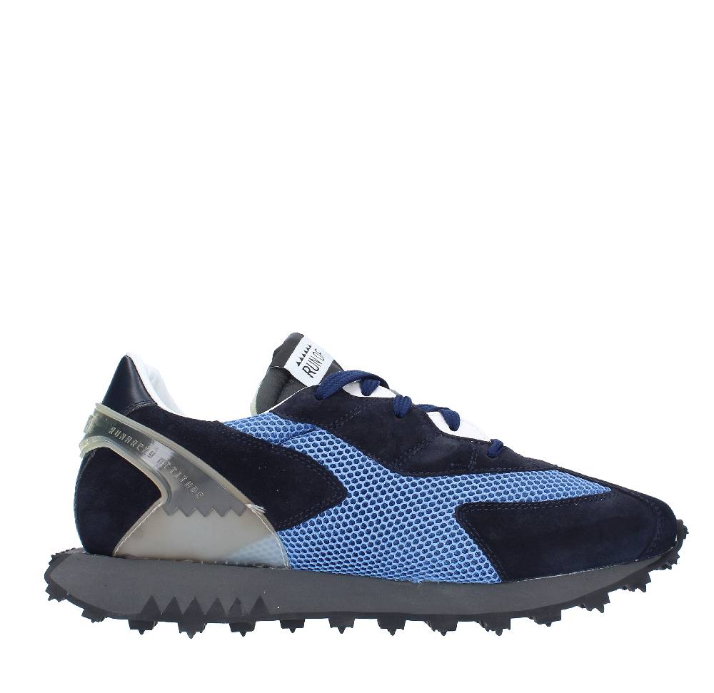 RUN OF Sneakers modello 40039M RUN OF in camoscio e tessuto Saldi Di Fabbrica