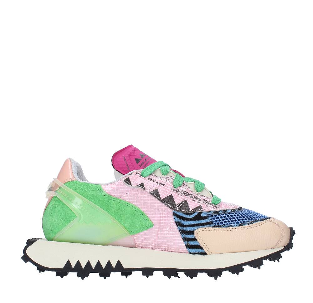 RUN OF Sneakers modello RO-1 HAMBURG RUN OF in pelle camoscio e tessuto In Saldo
