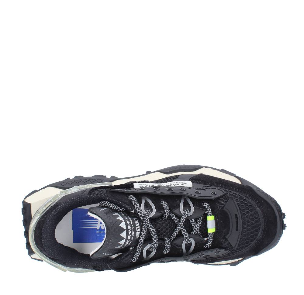 RUN OF Sneakers modello REVOLT RUN OF in camoscio e tessuto Spedizione gratuita