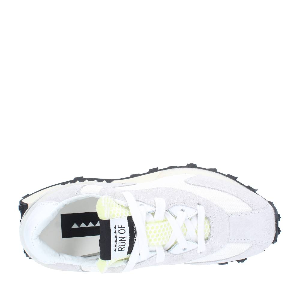 RUN OF Sneakers modello 9378 RUN OF in camoscio e tessuto Sconto di tempo limitato
