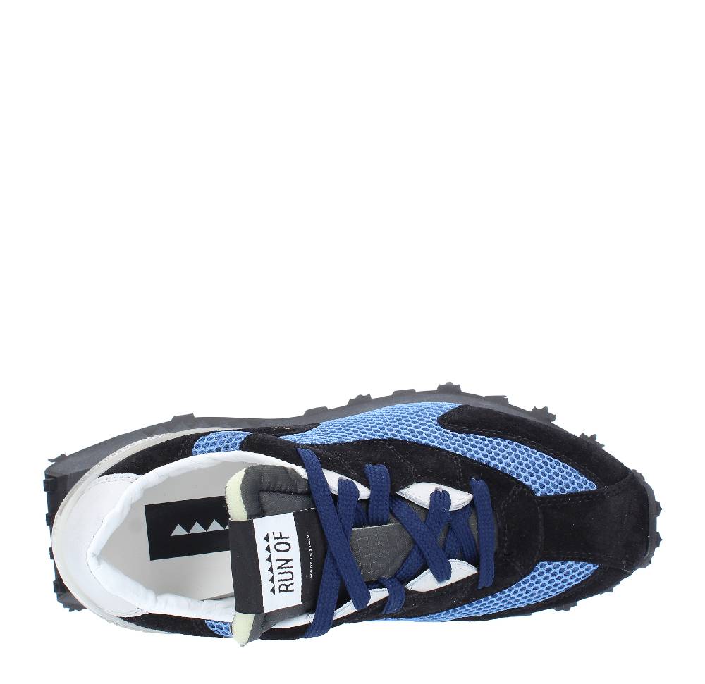 RUN OF Sneakers modello 9378 RUN OF in camoscio e tessuto Negozio online di fabbrica