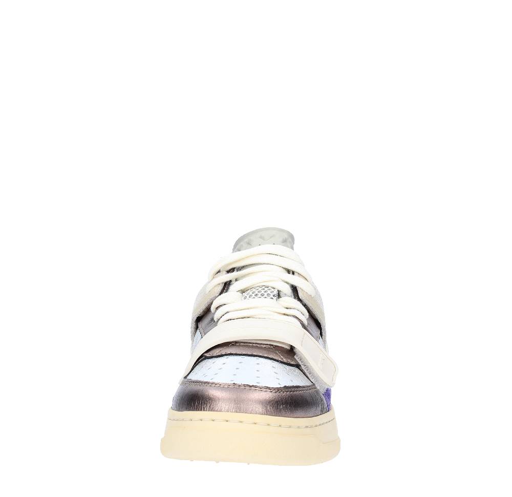 RUN OF Sneakers modello METAL PUNK RUN OF in pelle e tessuto Prezzo di fabbrica
