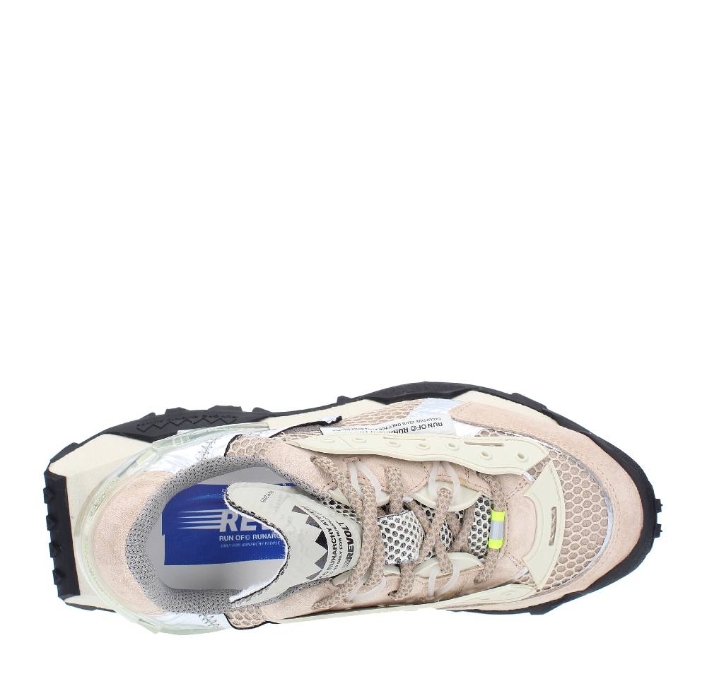 RUN OF Sneakers modello REVOLT RUN OF in camoscio e tessuto Flash Sale