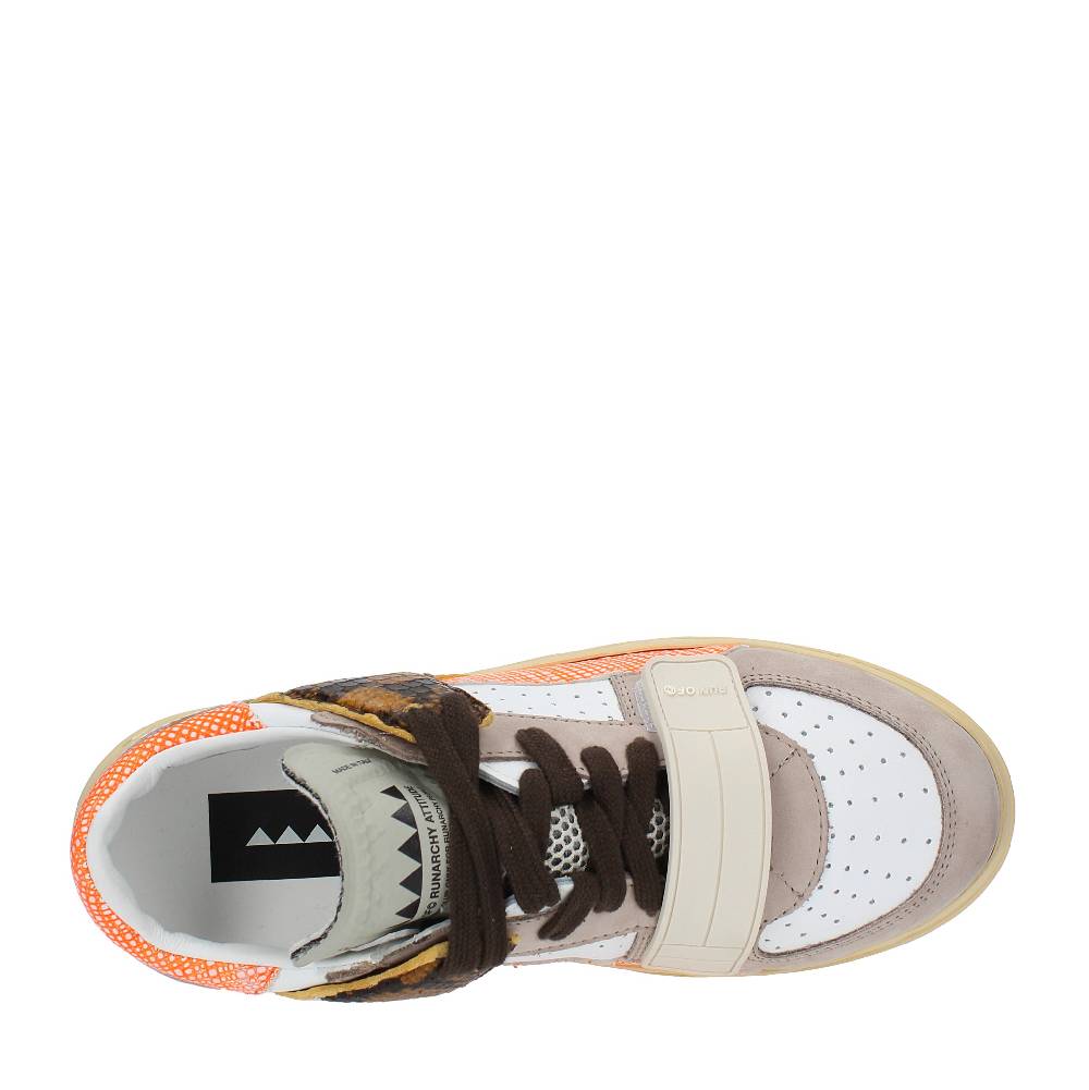 RUN OF Sneakers modello KLAUS W RUN OF in Pelle camoscio e tessuto Fornitura limitata