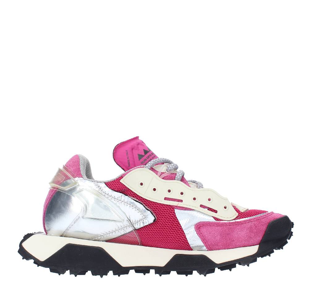 RUN OF Sneakers modello REVOLT RUN OF in camoscio e tessuto Shopping online