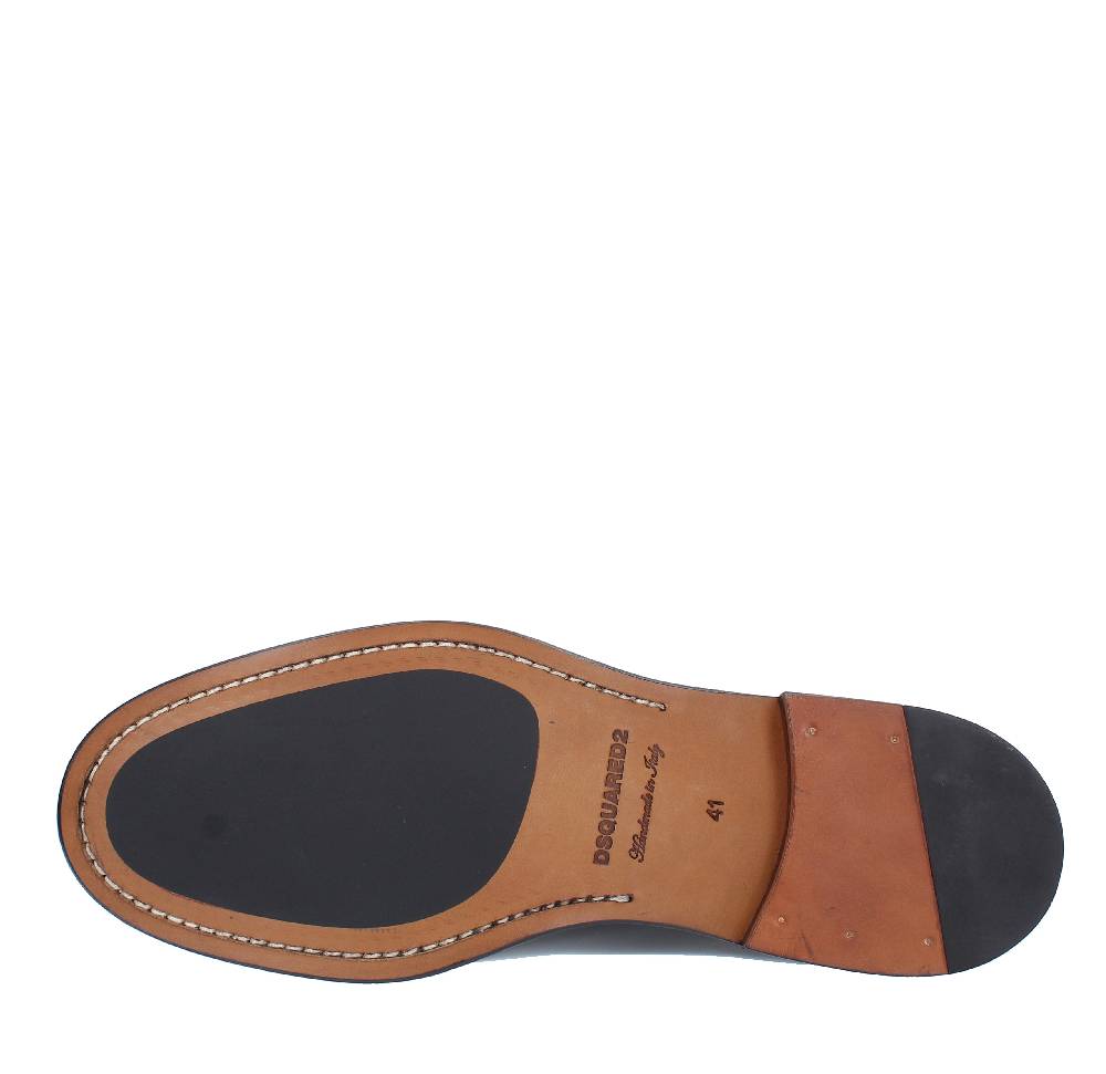 DSQUARED2 Stringate in pelle spazzolata Cyber Monday
