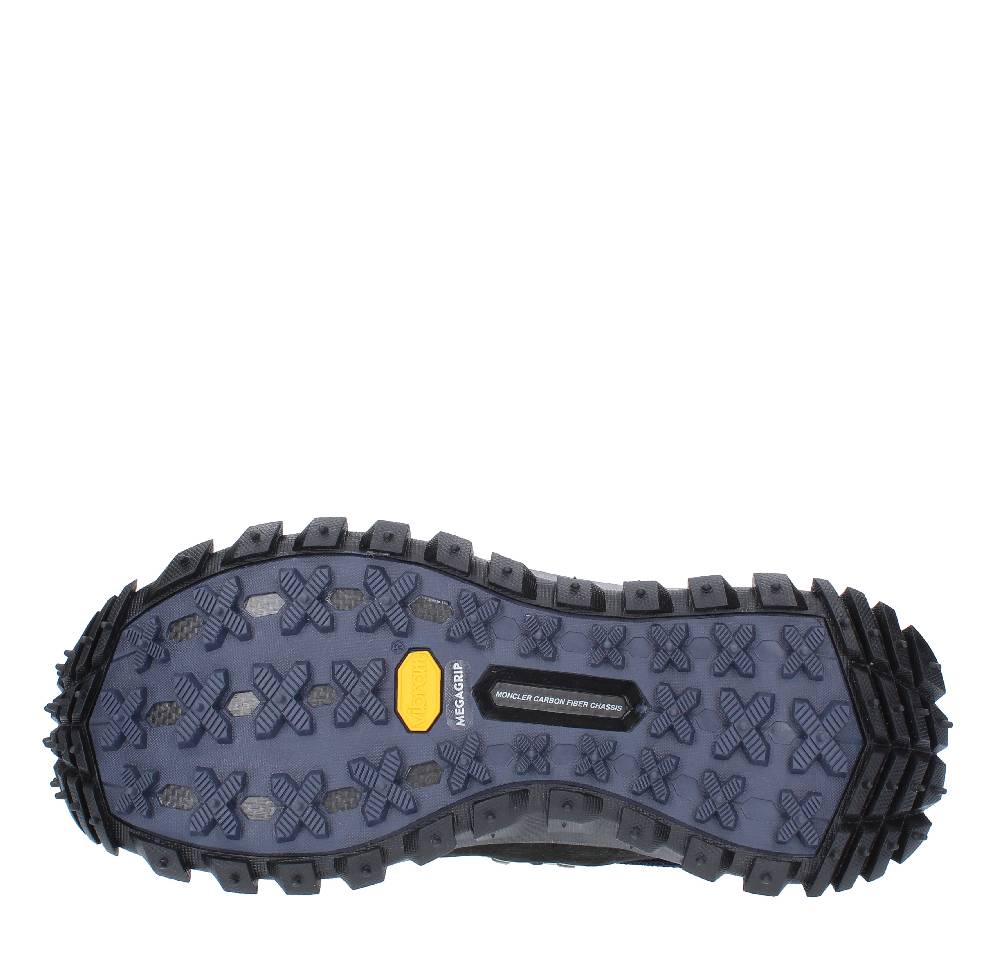 MONCLER Scarponcini in camoscio e pelle Vendita calda