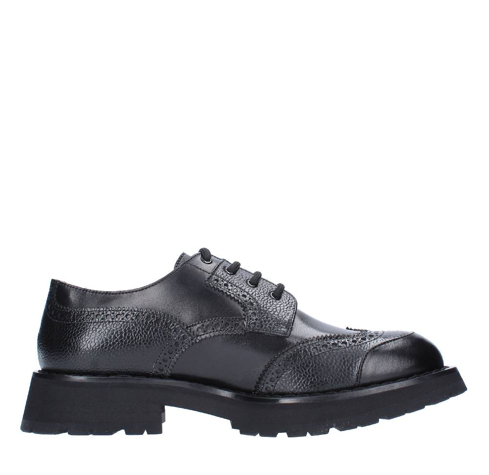 ALEXANDER MCQUEEN Stringate in pelle Online Outlet