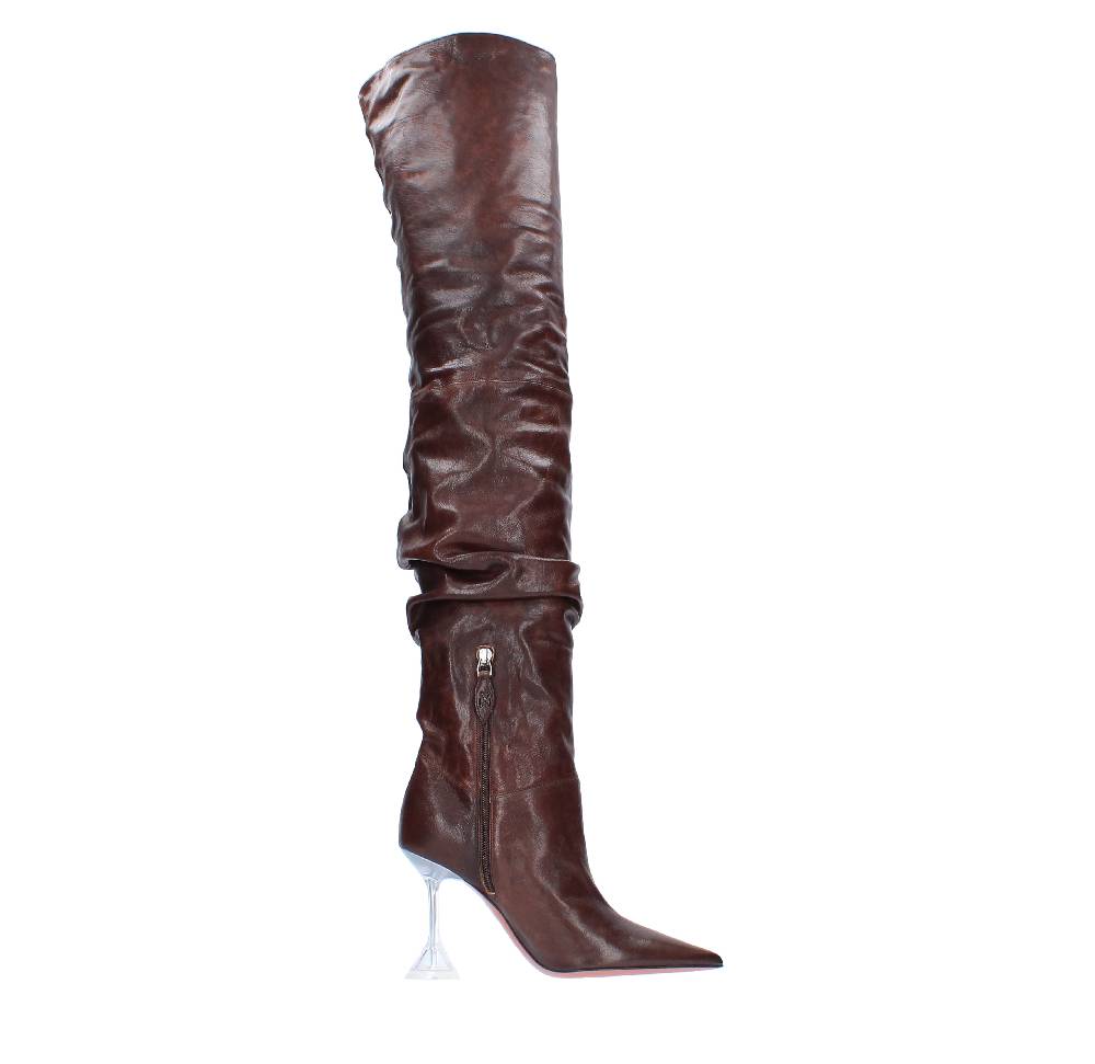 AMINA MUADDI Cuissard Oliviaglass in pelle Offerte esclusive