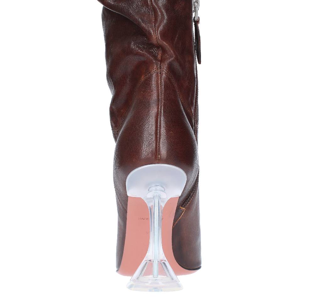 AMINA MUADDI Cuissard Oliviaglass in pelle Offerte esclusive